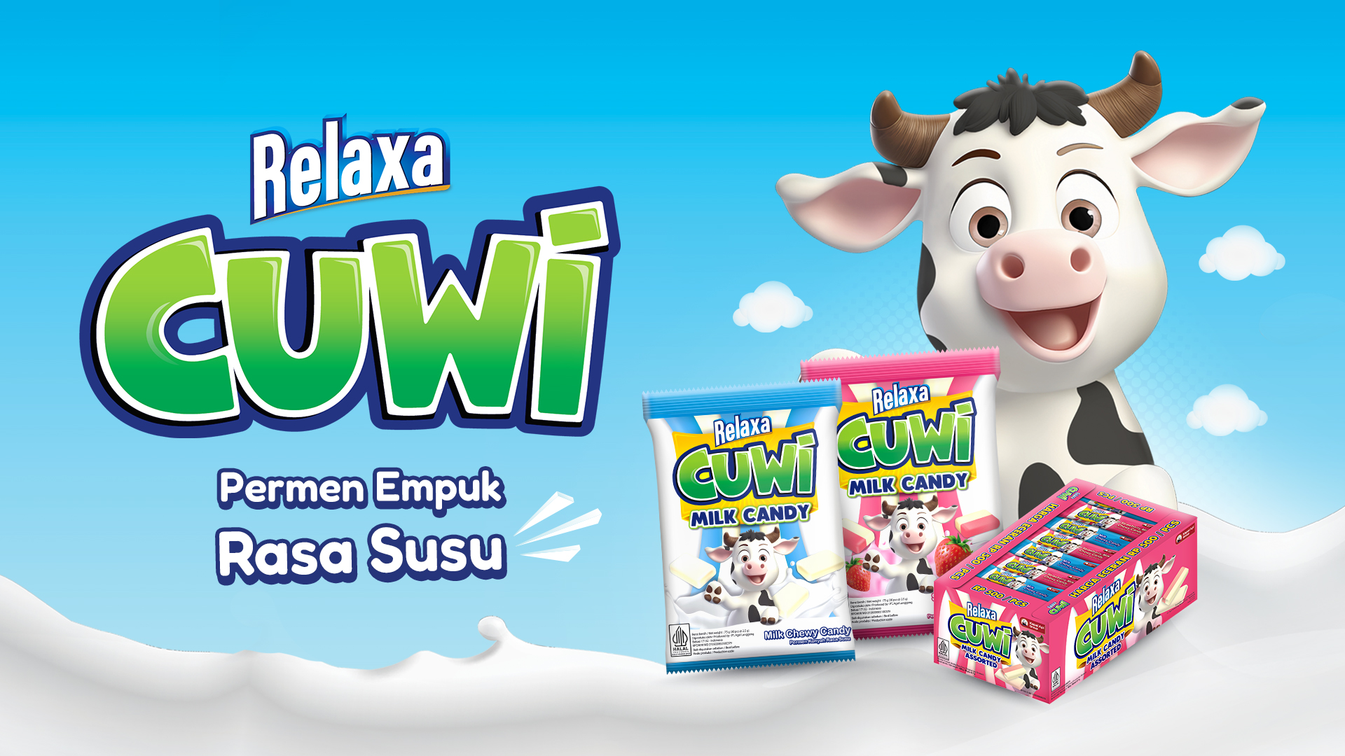Relaxa Cuwi Milk Candy